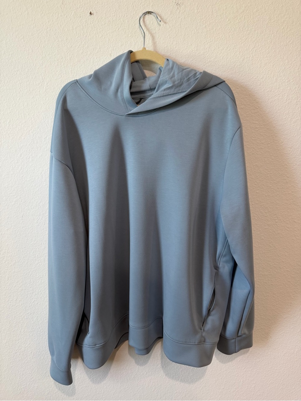 Light Blue Pullover Hoodie